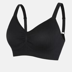 womens feelin girl black padded bra